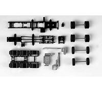 Herpa 083157-Châssis de Tracteur Man TGX 680 véhicule Lourd à 4 essieux, 2 pcs, 083157
