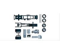 Herpa - 083652 - Mercedes-Benz - Actros 2011 Tracteur-châssis - 2 Pièces