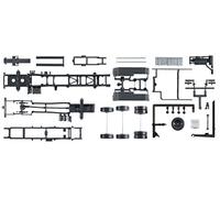 herpa- Man 084260-Châssis de Camion TGX Euro 6 mâle avec Train de roulement, 084260, Petit