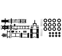 Herpa 084369 - Châssis de Camion Mercedes-Benz à 4 essieux