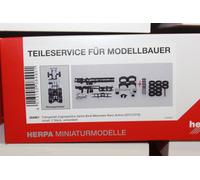 Herpa 084901 Châssis Camion MB Actros Giga Big Stream H0 1:87 Neuf OVP