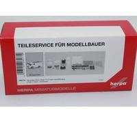 Herpa 085779 Mercedes-Benz Atego 2013 Z-Cab CAMION DE POMPIERS Kit 1:87 H0 NEUF