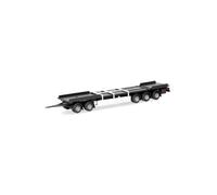Herpa 085960 - 1/87 Service de Pièces Châssis 5achs Remorque de Suède, (2 Pièce)