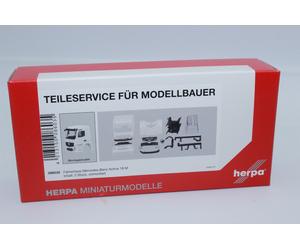 Herpa 086035 Cabine Mercedes Benz Actros M Blanc 2 Pièces 1:87 H0 NEUF