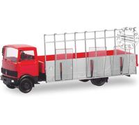 HERPA 094856 - 1:87 H0 - Camion Mercedes-Benz LP 813 Capote Ouvert Transport Ve