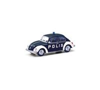 Herpa 097390 H0 Modèle réduit de véhicule prioritaire Volkswagen Coléoptère 1303 « Polis » (Suède)