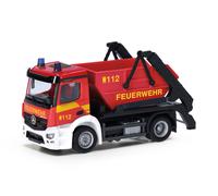 Herpa 98250 H0 Modèle réduit de véhicule prioritaire Mercedes Benz Eversion d'extracteur AK12 Actros S « pompiers »
