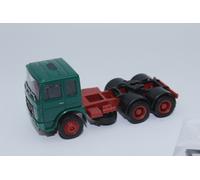 Herpa 310567 Roman Diesel Tracteur 3 Essieux H0 Vert Mosse 1:87 NEUF Dans L'OVP