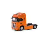 Herpa 313445-003 - 1:87 Iveco S-Way Camion Solo 2 Essieux, Orange Foncé - Neuf