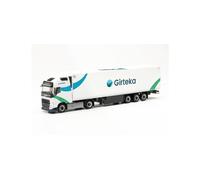 Herpa 316460 - 1/87 Volvo Fh Gl. XL 2020 Semi-Remorque " Girteka " -