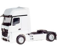 Herpa 317948 H0 Modèle réduit de camion Mercedes Benz Moteur à traction solaire Actros L Gigaspace 2acs, blanc