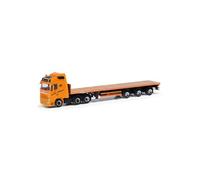 herpa modèle de Camion Volvo FH Gl. 2020 Train Routier avec Semi-remorque télescopique Spedition Hollenhorst, Miniature à l'échelle 1:87, pièce de Collection, fabriqué en Allemagne, Plastique