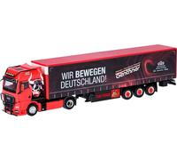 Herpa 318075 H0 Modèle réduit de camion MAN GGX GX GX Gdinenplanenskattträgen « Genthner/We Umwelt Deutschland » (Baden-Württemberg/Oberderdingen)