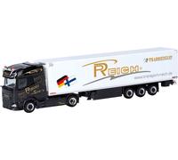 Herpa 318112 H0 Modèle réduit de camion DAF Train de selle pour coffret de refroidissement XG+ « Rei