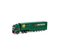 Herpa Camion bâché grand volume Volvo FH GL 2020 Petschl – Miniature 1:87, pièce de collection