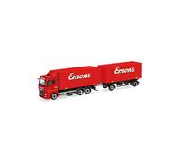 Herpa 319294 - 1:87 MAN TGX GM Remorque À Caisson "Emons" - Neuf