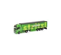 Herpa Camion miniature Volvo FH16 GL XL 2020 – Semi-remorque à rideaux, 1:87, pièce de collection