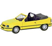Herpa 421027 H0 Modèle réduit de voiture particulière Opel Cadett E Gsi Cabrio, Jamaicagelb