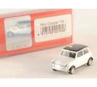 Herpa 421058 Mini Cooper Classique Blanche Modèle Voiture Pour Remorque H0 1:87