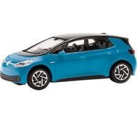 Herpa 421126-002 H0 Modèle réduit de voiture particulière Volkswagen ID.3, bleu océan solide