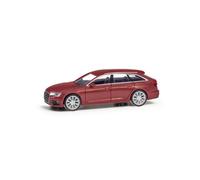 Herpa 430647-005 - 1/87 Audi A6 Avant, Tangorot Métallique - Neuf