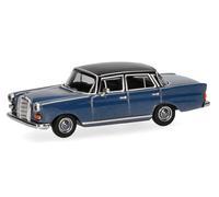 Herpa 430739-004 - Mercedes Benz 200 bleu/noir avec aileron arrière - HO (1:87)