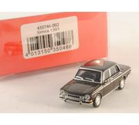 Herpa 430746-002 SIMCA 1301 Noir Modèle De Voiture Pour Diorama H0 1:87