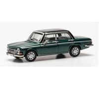 Herpa 430746-003 - Simca 1301 Special, verte avec toit noir - HO (1:87)
