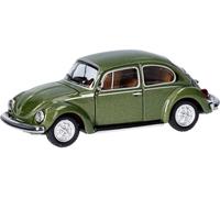 Herpa 430982-002 H0 Modèle réduit de voiture particulière Volkswagen Käfer 1303, moos métallisé
