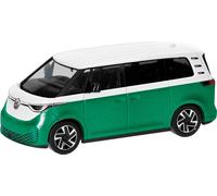 Herpa 431132 H0 Modèle réduit de voiture particulière Volkswagen ID. Buzz bicolore, Candy blanc/Bay Leaf vert métallisé