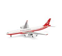 Herpa Maquette avion Airbus A340-500 Gouvernement Turquie Échelle 1/500 Pièce de collection Métal
