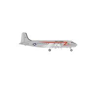 Herpa Maquette d'avion US Air Force Douglas C-54 Skymaster « Berlin Airlift », Miniature à l'échelle 1:200, Objet de Collection, modèle sans Support, métal
