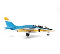 herpa 580861 - Avion Lockheed Alpha Jet-U.S. Navy VTX-TS Competition - A58 Miniature Échelle 1:72 - Modèle de Collector Modèle sans Pied Métal Multicolore