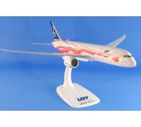 Herpa 613781 Avion Boeing 787-9 Lot Polish Airlines 1:200 Snap-Fit