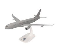 Herpa modèle Snap-Fit Avion NATO Airbus A330 MRTT, Multinational Multirole Tanker Unit, Eindhoven Air Base, Miniature à l’échelle 1:200, pièce de Collection, modèle avec Socle, Plastique