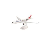 Herpa Maquette d'avion Airbus A350-900 Turkish Airlines «400th» échelle 1:200 Plastique avec socle