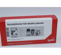 Herpa 746762 Iveco trakker 6x6 à Plateau / Plane Bundeswehr 1:87 H0 Neuf IN Ovp