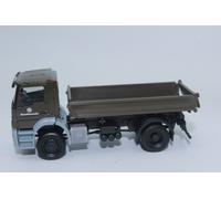 Herpa Camion Militaire Mercedes-Benz Axor tribenne Bundeswehr-fidèle à l'échelle 1:43, modèle pour Le Diorama, modélisme, Objet de Collection, décoration, en Plastique, 746946, Brown