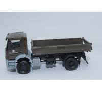 Herpa Camion Militaire Mercedes-Benz Axor tribenne Bundeswehr-fidèle à l'échelle 1:43, modèle pour Le Diorama, modélisme, Objet de Collection, décoration, en Plastique, 746946, Brown