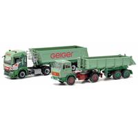 Herpa 956000 - 1:87 Man Benne Et MB Baukipper-Sattelzug