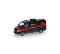 Herpa 98717 1/87 MB Sprinter 13 Kasten Toit Plat Secours Tierrettung Neu