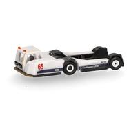 herpa Accessoires Lufthansa LEOS Tracteur de remorquage Goldhofer AST-2 à l'échelle 1:87, modèle Miniature, Plastique