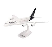 Herpa - Airbus A380, biplan Lufthansa, Ailes, modèle réduit d'avion avec Support, modélisme, maquettes, Objet de Collection, Plastique, réglage de la Pression - échelle 1:250 Multicolore