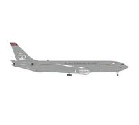 herpa Airbus Maquette Republic of Singapore Air Force A330 MRTT, RSAF 50 Years 761, echelle 1/500, Model, pièce de Collection, d'avion sans Support, Figurine Metal Miniature, 536745, Gris