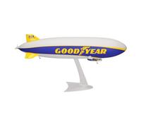 Herpa Avion Miniature Goodyear Zeppelin NT - N1A Wingfoot One, Miniature à l’échelle 1:200, Objet de Collection, modèle sans Socle, Plastique