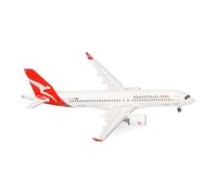 herpa Avion Miniature QantasLink Airbus A220-300, à l’échelle 1:200, Objet de Collection, modèle sans Socle, métal