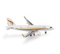 Herpa Avion Miniature Tibet Airlines Airbus A319neo, Miniature à l’échelle 1:500, Objet de Collection, modèle d’Avion sans Socle, métal