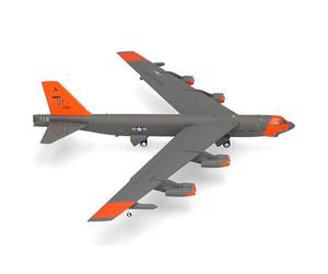Herpa Avion Miniature U.S. Air Force Boeing B-52H Stratofortress - 49th Test and Evaluation SQN - livrée, Miniature à l’échelle 1:200, Objet de Collection, modèle d’Avion avec Socle, métal