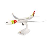Herpa Avion Snap-Fit Miniature Tap Air Portugal Airbus A330-900neo, Miniature à l’échelle 1:200, Objet de Collection, modèle avec Socle, Plastique