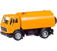 Herpa Basic Maquette Camion Mercedes-Benz S Schörling balayeuse communale, échelle 1/87, Model Allemand, modèle d’entrée de Gamme, Figurine Plastique